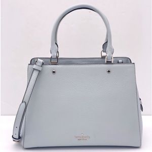 Kate Spade Leila Medium Triple
Compartment Satchel Blue